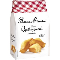 [005082] BONNE MAMAN - LE PETIT QUATRE-QUARTS PUR BEURRE X10 - 300G