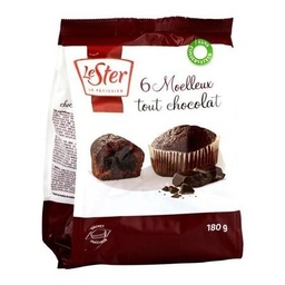 [043661] PACK OF 6 MOIST CHOCO. CAKE STER