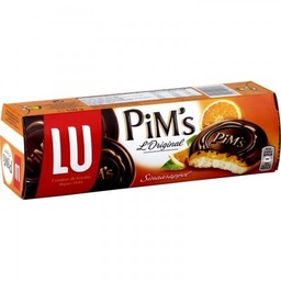 [013508] ORANGE FLAVOURED FLAT CRUNCHY COOKIES PIM'S LU