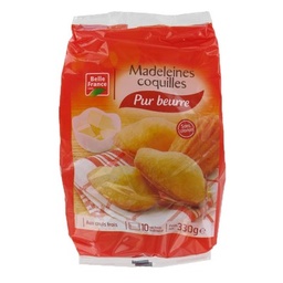 [031500] MADELEINE COQUILLE PUR BEURRE X10 BF SACHET 330 G