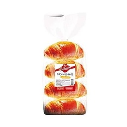 [034702] 8 Croissants pur beurre 320g