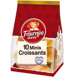 [045286] 10 Minis Croissants 250g La Fournée Dorée