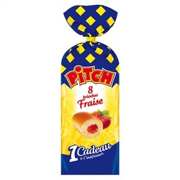 [042945] PITCH BRIOCHE FRAISE x8 300g