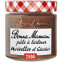 [328484] Pâte à Tartiner Noisettes et Cacao Sans Huile Bonne Maman 250G