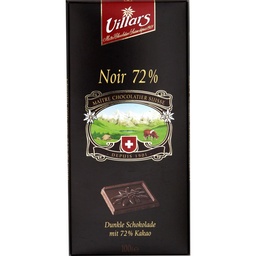 [103986] Chocolat Villars Noir 72% 100g