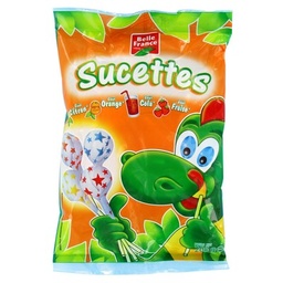 [113662] SUCETTE GOUT CITR/ORANGE/COLA/FRAISE BF SCHT 205 G
