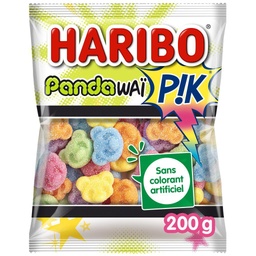 [113902] Bonbons acidulés HARIBO Pandawaï PIK 200g