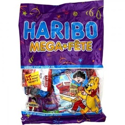 [117085] Bonbons HARIBO assortiment mini sachets méga fête 880g