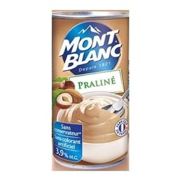 [146308] MONT BLANC Crème dessert Boîte Praliné 570g