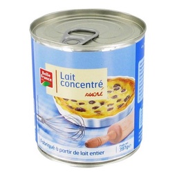[160960] LAIT CONCENTRE SUCRE BF BOITE 397 G