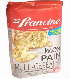[163063] FRANCINE PAIN MULTI CEREALES 1kg500g