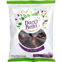 [193508] BAG OF MIXED 3 FRUITS 400G DACO