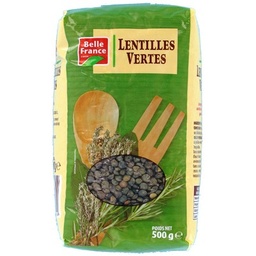 [181743] LENTILLE VERTE BF SACHET 500 G