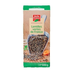 [182188] LENTILLE VERTE DE FRANCE BF ETUI 500 G