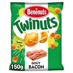 [046581] Bénénuts Twinuts saveur bacon grillé 150 g