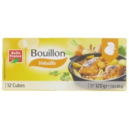 [202028] BOUILLON DE VOLAILLE X 12 BF ETUI 120 G