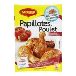 [204842] MAGGI Papillotes Poulet Paprika et Tomate 28g