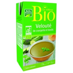 [219402] VELOUTE DE COURGETTE BASILIC BF BIO BRIQUE 1 LITRE