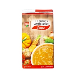 [218347] SOUPE DE LEGUMES AUX VERMICELLES BF BRIQUE 1 L
