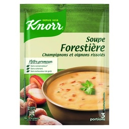 [205104] Knorr Soupe Déshydratée Forestière Champignons & Oignons 3 Portions
