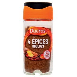 [276402] Ducros 4 ÉPICES MOULUES 37g