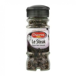 [226407] Ducros POIVRE STEAKNOIR CONCASSÉ. 38g