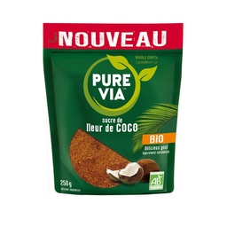 [418640] DOYPACK PURE VIA SUCRE FLEUR DE COCO BIO 250G