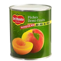 [353623] 4X4 CANNED SYRUP PEACHES D.MONTE