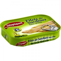 [506865] 1X6 CANNED OLIVE OIL SARDINE FILLETS SAUP.