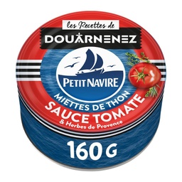 [573329] PETIT NAVIRE TUNA CRUMBS WITH TOMATOES & HERBS OF PROVENCE 160g