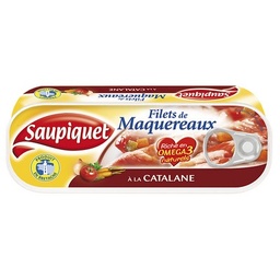 [519603] 1X4 CANNED MAQUERELS SAUPIQUET