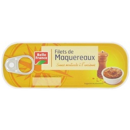 [517763] 1X4 CANNED MUSTARD MAQUEREL FILLETS BF