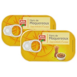 [517821] L2 1X6 CANNED MUSTARD MAQUEREL FILLETS BF
