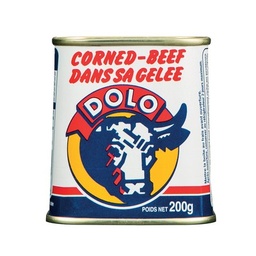 [527820] 1X4 CANNED CORNED BEEF 200G DOLO