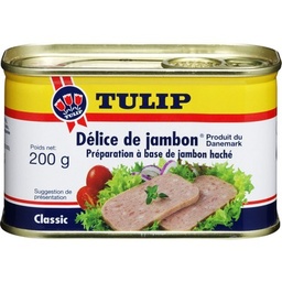 [531004] CANNED DELUX HAM PATE 200G TULIPE
