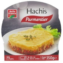 [533943] HACHIS PARMENTIER PUR BOEUF BF BARQUETTE 350 G