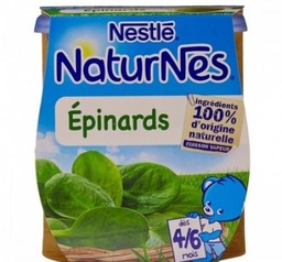 [545640] 2X200 MASHED SPINACH NATURNES NEST.