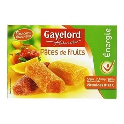 [786921] GHAU Pates de fruits energie 125g