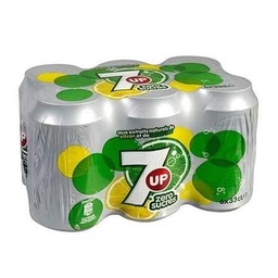 [589507] 7UP ZERO SLK CAN 330MLX6 (100X4)