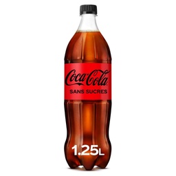 [611343] COCA-COLA SANS SUCRES PET 1,25L