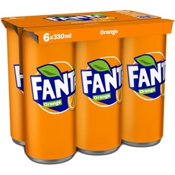 [590240] FANTA ORANGE BOITE 33CLX6 SLEEK