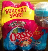 [582700] OASIS POMME CASSIS FRAMBOISE PUSH PULL PET 6X25CL