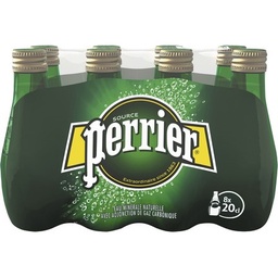 [612523] PERRIER eau minérale naturelle gazeuse 8 x 20cl
