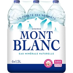[759381] MONT BLANC Eau Minérale Naturelle 1.50 L