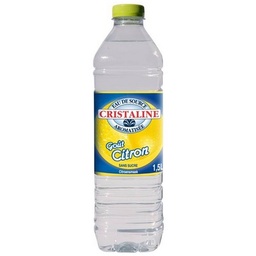 [612341] CRISTALINE EAU DE SOURCE AROMATISEE CITRON 1L5