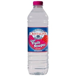 [614628] STRAWBERRY/RASPBERRY FLAVOURED CRISTALINE  1,5L