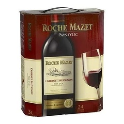 [535583] IGP PAYS D'OC ROCHE MAZET CABERNET SAUVIGNON BIB 3 L