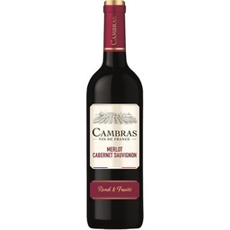 [717686] TABLE RED WINE CAMBRAS CAB.MERLOT 13
