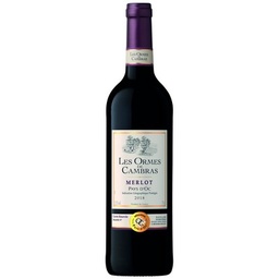 [724849] IGP PAYS D'OC LES ORMES DE CAMBRAS MERLOT ROUGE 75CL