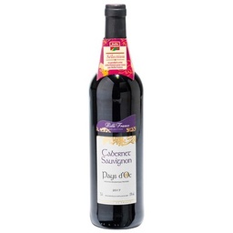[615369] PAYS D OC CABERNET SAUVIGNON ROUGE BF BTLE 75 CL
